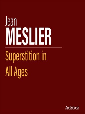 cover image of Superstition in All Ages